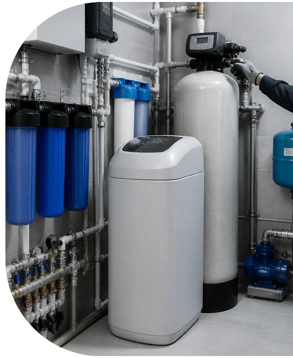 Монтаж системы водоподготовки в Ханты-Мансийске от 15314 р. | АПаруса-Хнт